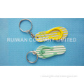 Eco-Friendly Soft PVC Slipper Key Chain in Souvenir